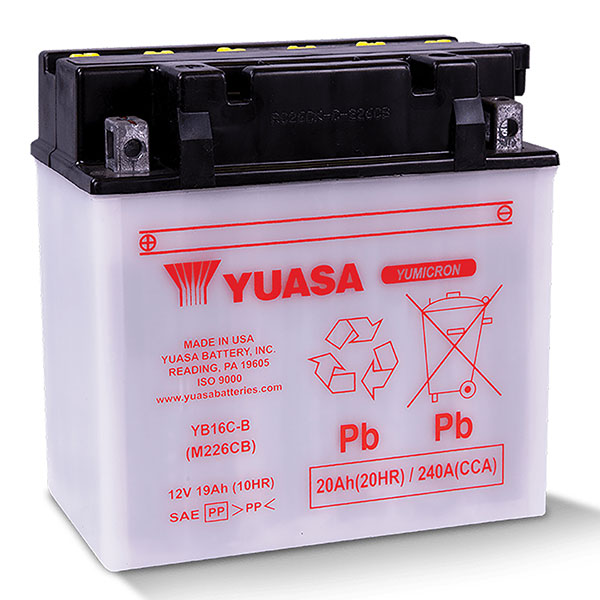 BATTERIE SÉRIE YUASA (YUAM226CB)