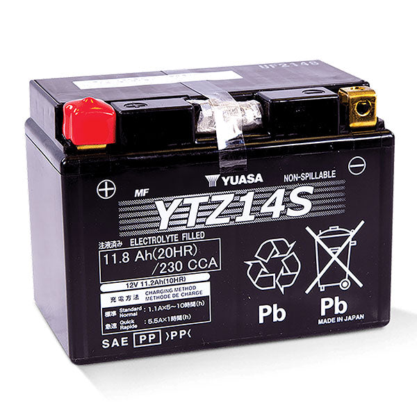 BATTERIE SÉRIE YUASA YTZ (YUAM72Z14)