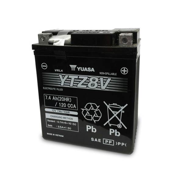 BATTERIE SÉRIE YUASA YTZ (YUAM728ZV)