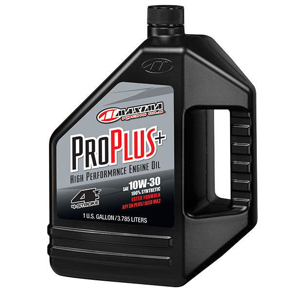 MAXIMA RACING OILS PRO PLUS+ SYNTHETIC 4-STROKE ENGINE OIL EA Of 4 (30-019128-1)