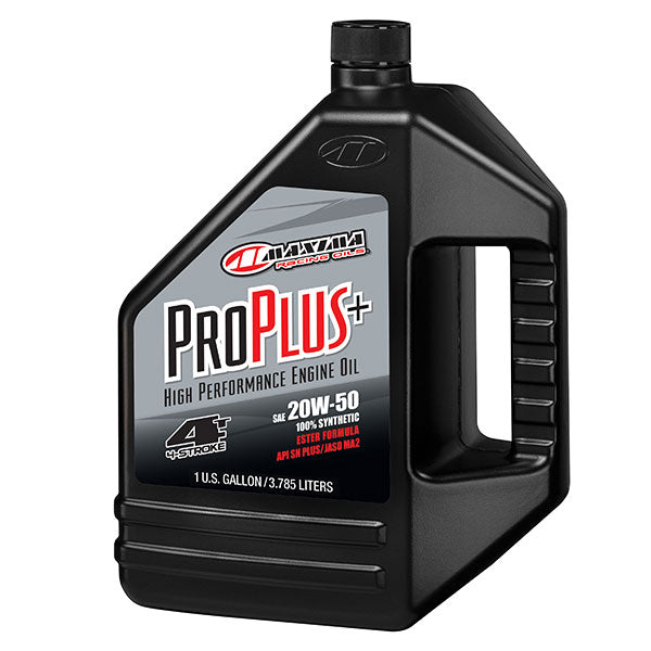 MAXIMA RACING OILS PRO PLUS+ SYNTHETIC 4-STROKE ENGINE OIL EA Of 4 (30-039128-1)